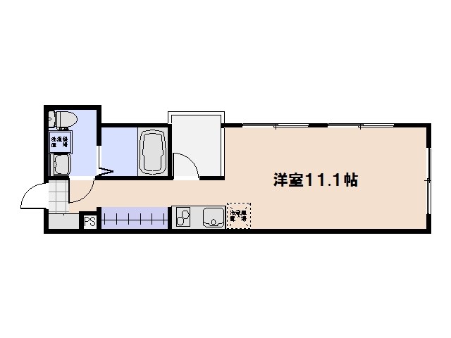 reve五日市 301号室 間取り