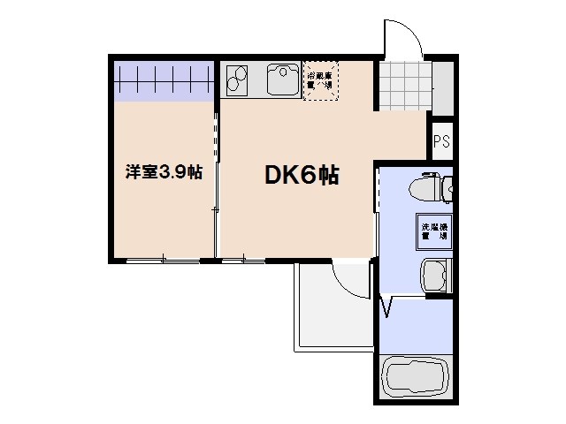 reve五日市 203号室 間取り