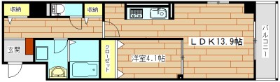 セレノスクエア 間取り