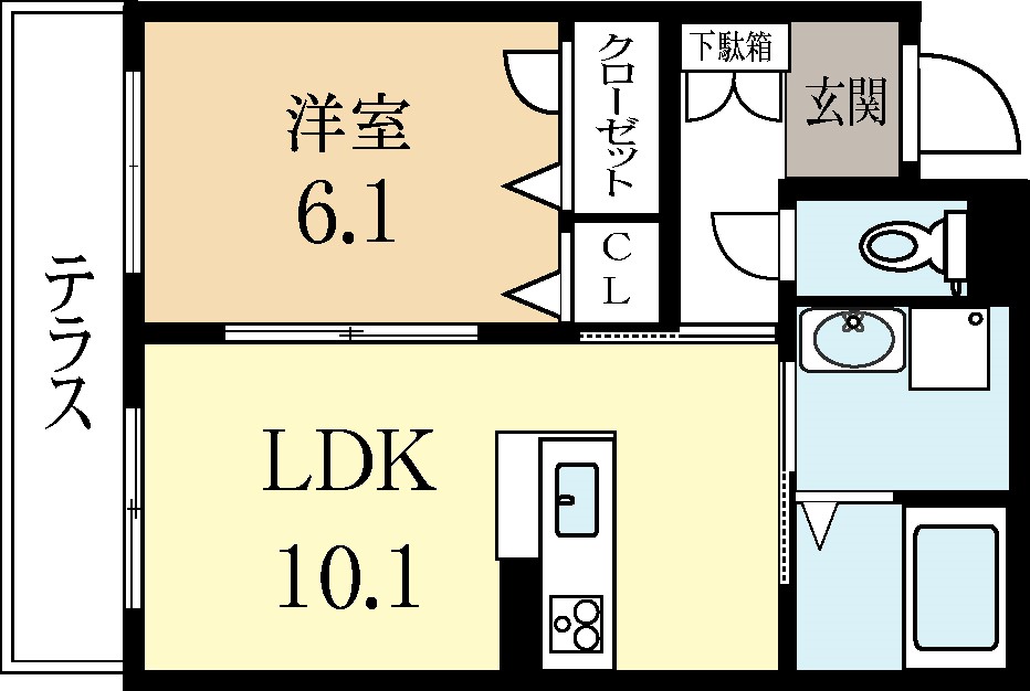 シャーメゾンプルメリア 間取り
