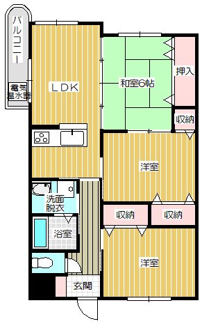 Ｍ’sマンション 間取り