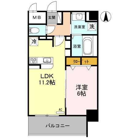 THE　MED 間取り図