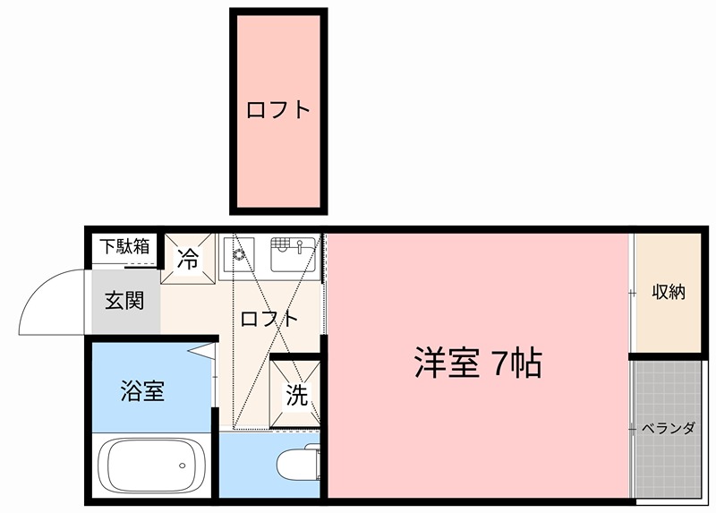 プラザ　ドウ　エスプリ 間取り