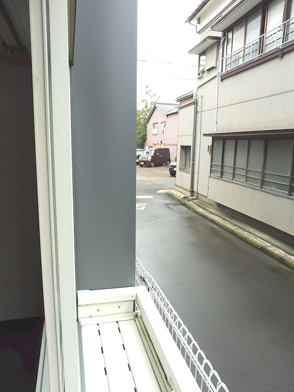 アップルハウス新潟2 ベランダ