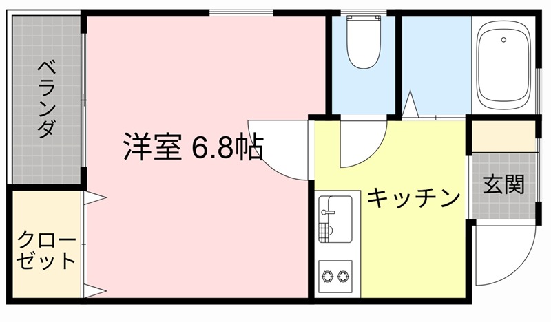 プラージュ五十嵐 間取り