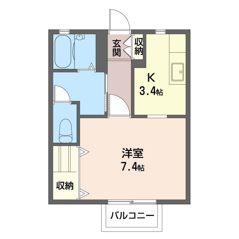 ラ・ドゥース中原 間取り