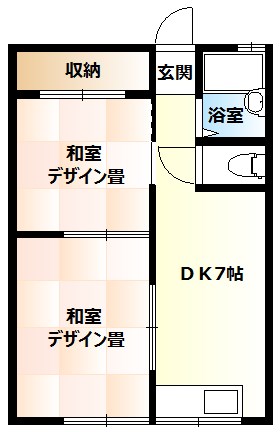 ふじ荘 間取り