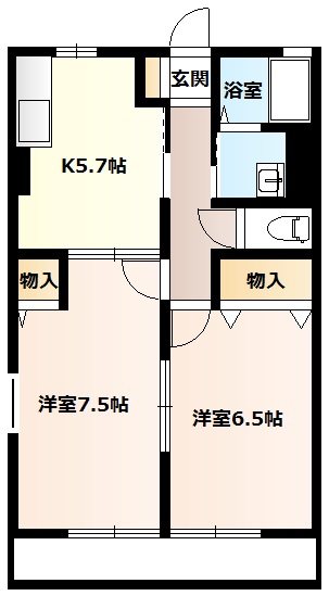 フローラ藤間 間取り