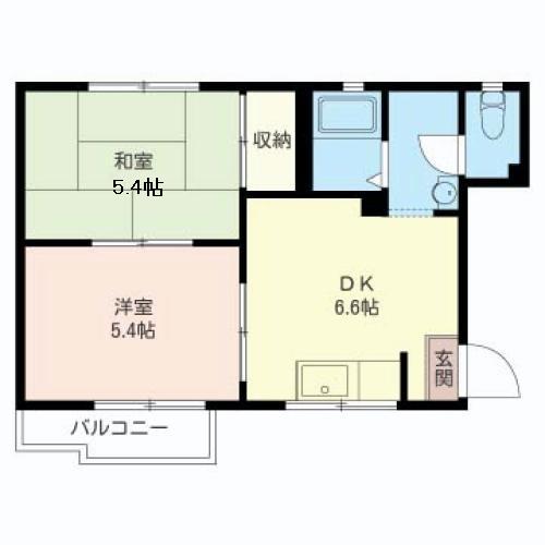 Ｖｉｌｌａｇｅ永山Ｃ 間取り