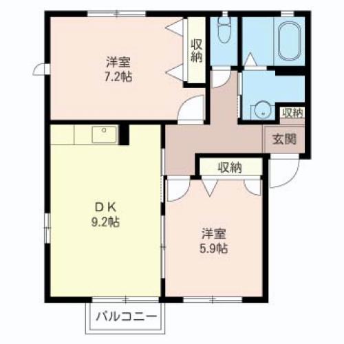 メゾンはるみ 間取り