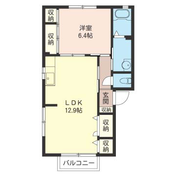ハイツＫ 間取り