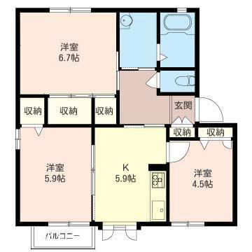 グレースK 間取り