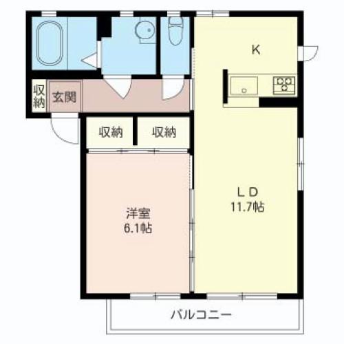 エスポワールⅡ 間取り
