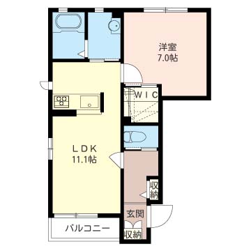 コート　ボナール　Ⅱ 間取り