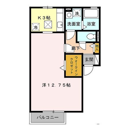 フォンティーヌＡ 間取り