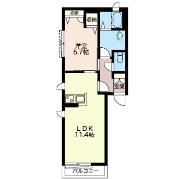 メゾンビコロール 間取り