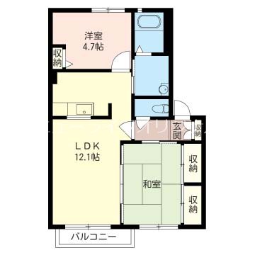 ラークスクエアⅡ 間取り