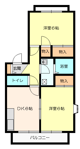 ドミ・クレイン 間取り