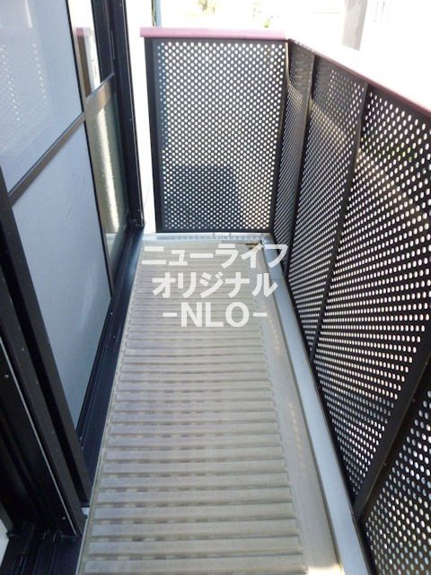 シャトミナール ベランダ