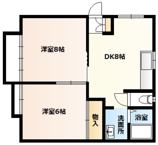 イーストハイム 間取り