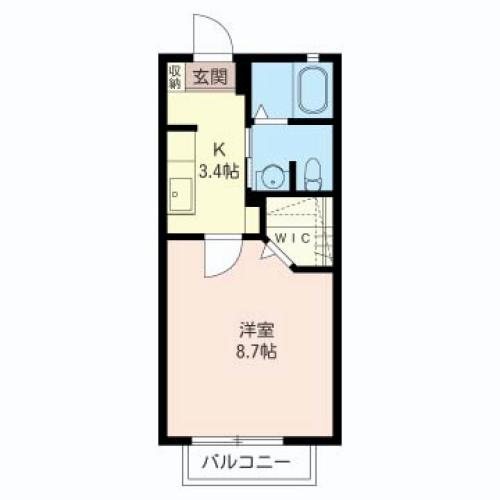 ヴィラ・デ・ソルＡ 間取り