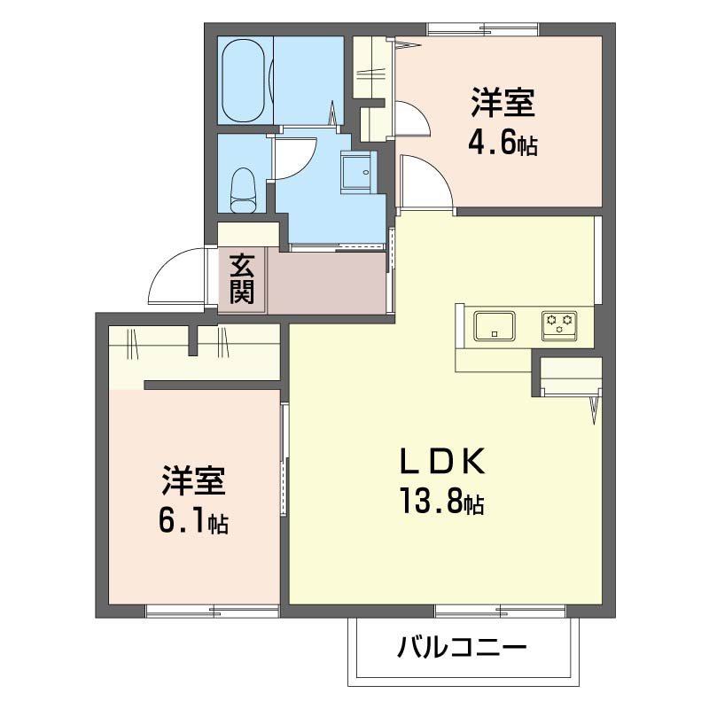 ハイムみしゅらん 間取り