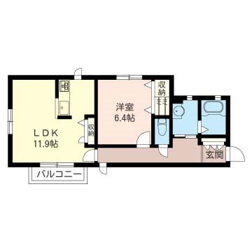 Ｗｉｎｄ　Ｃｏｕｒｔ　Ｌ 間取り