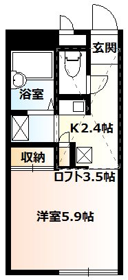 フォルビート伊勢原 間取り