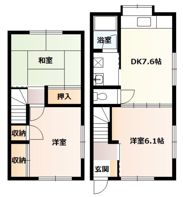チャーム白根 間取り