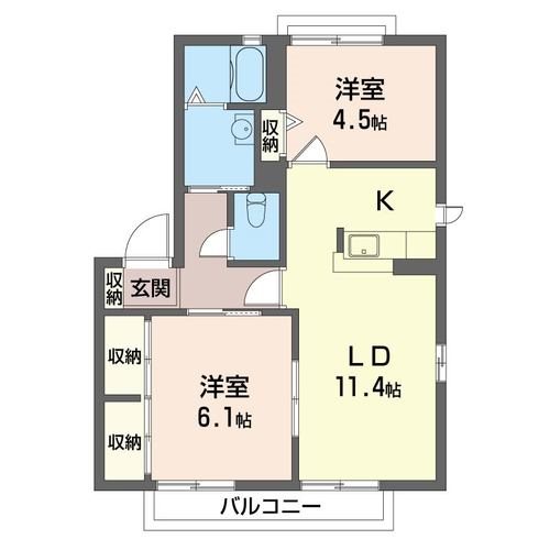 エトワールＡ 間取り