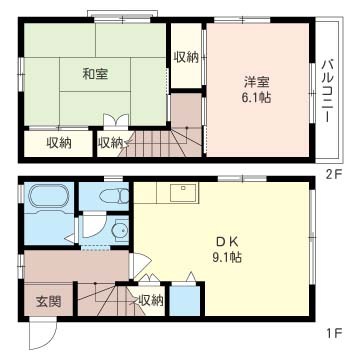 吉原邸 間取り