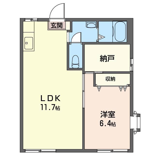 ドミールケイ 間取り
