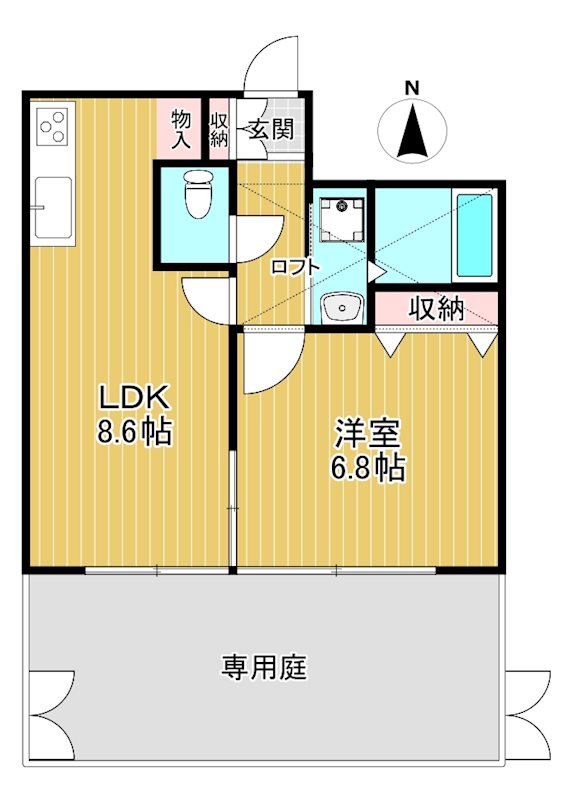 New'ｓ Residence 間取り