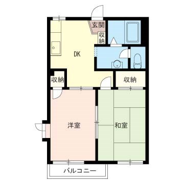 グランドハイツ 間取り