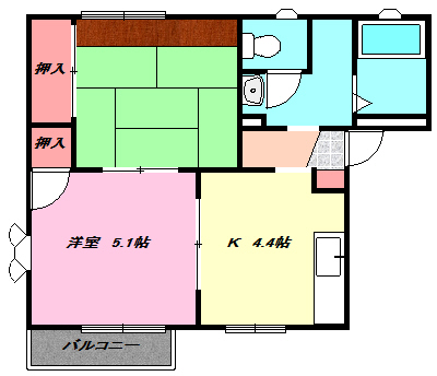 エスポワールB 間取り