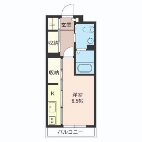 シャン・ド・ブレ 302号室 間取り