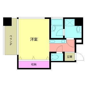 Ｓｕｎｂｅｓｔ　Ｖｉｌｌａｇｅ 402号室 間取り