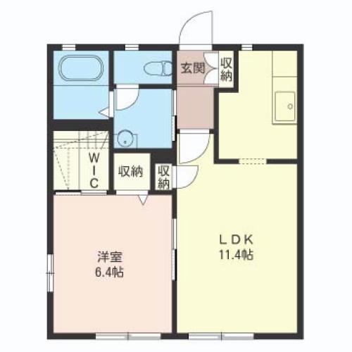 サニーヒルズ 101号室 間取り