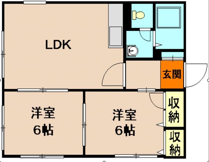 Ｈｉｇｈｔｓ　Ｆａｍｉｌｙ 201号室 間取り