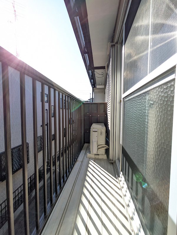 コーポナミキA ベランダ