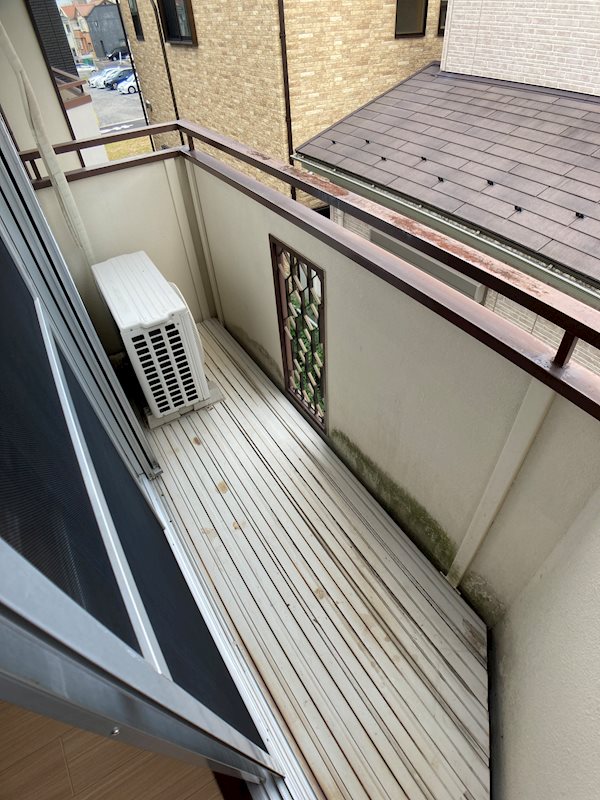 細野東コーポ ベランダ