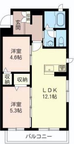 ベレオ南浦和 間取り