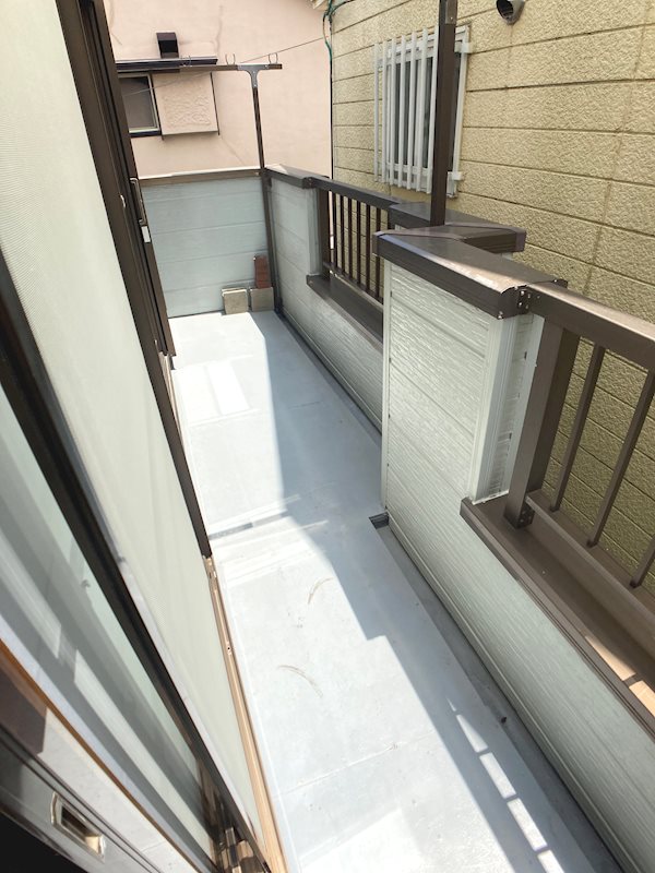 福田貸家 ベランダ