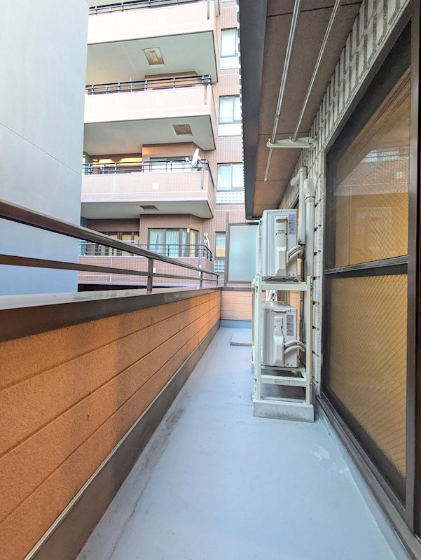 クレストハウス ベランダ