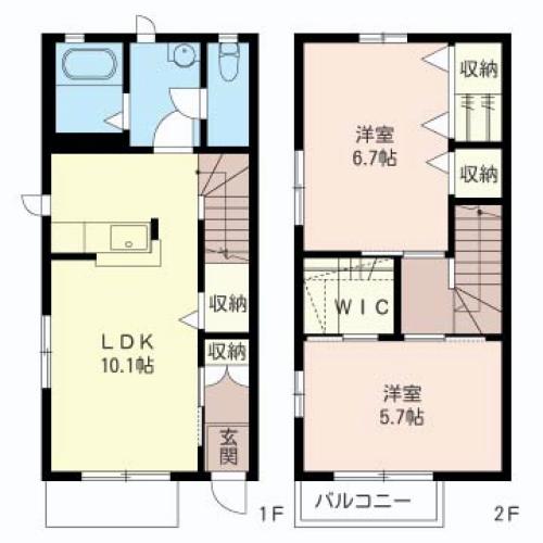 メイプルＴ－Ｂ 間取り