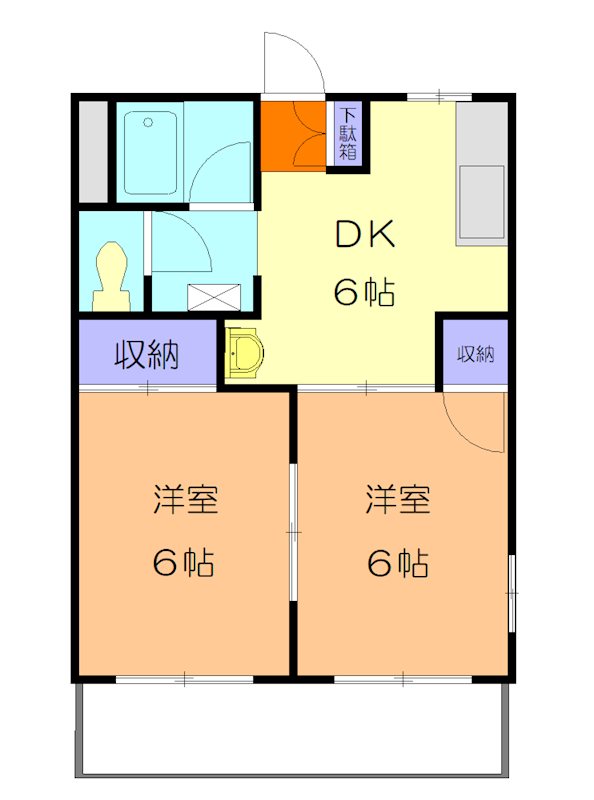 リトルハイム 間取り図
