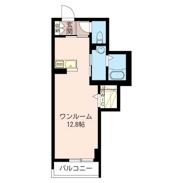 アーク南浦和 204号室 間取り