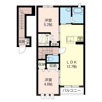 カサ　フォルトゥーナ　 間取り