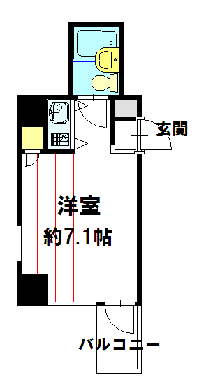 ユニティー石堂 間取り