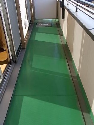 レーベンハイム日装 ベランダ